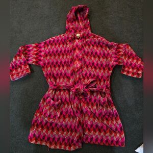 Vera Bradley hooded robe L/XL
